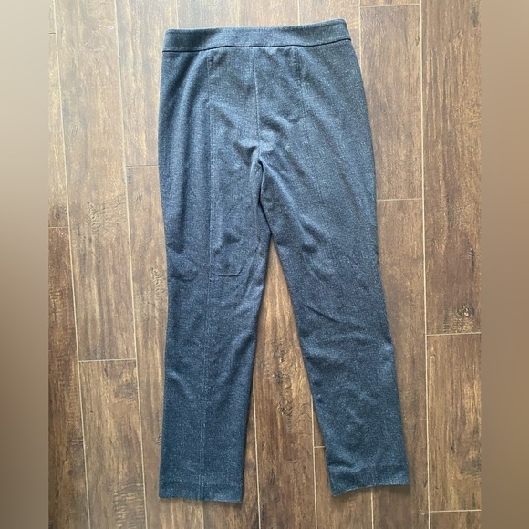 Laura Dark Gray Slim Leg Pants Size 6 - Picture 8 of 9